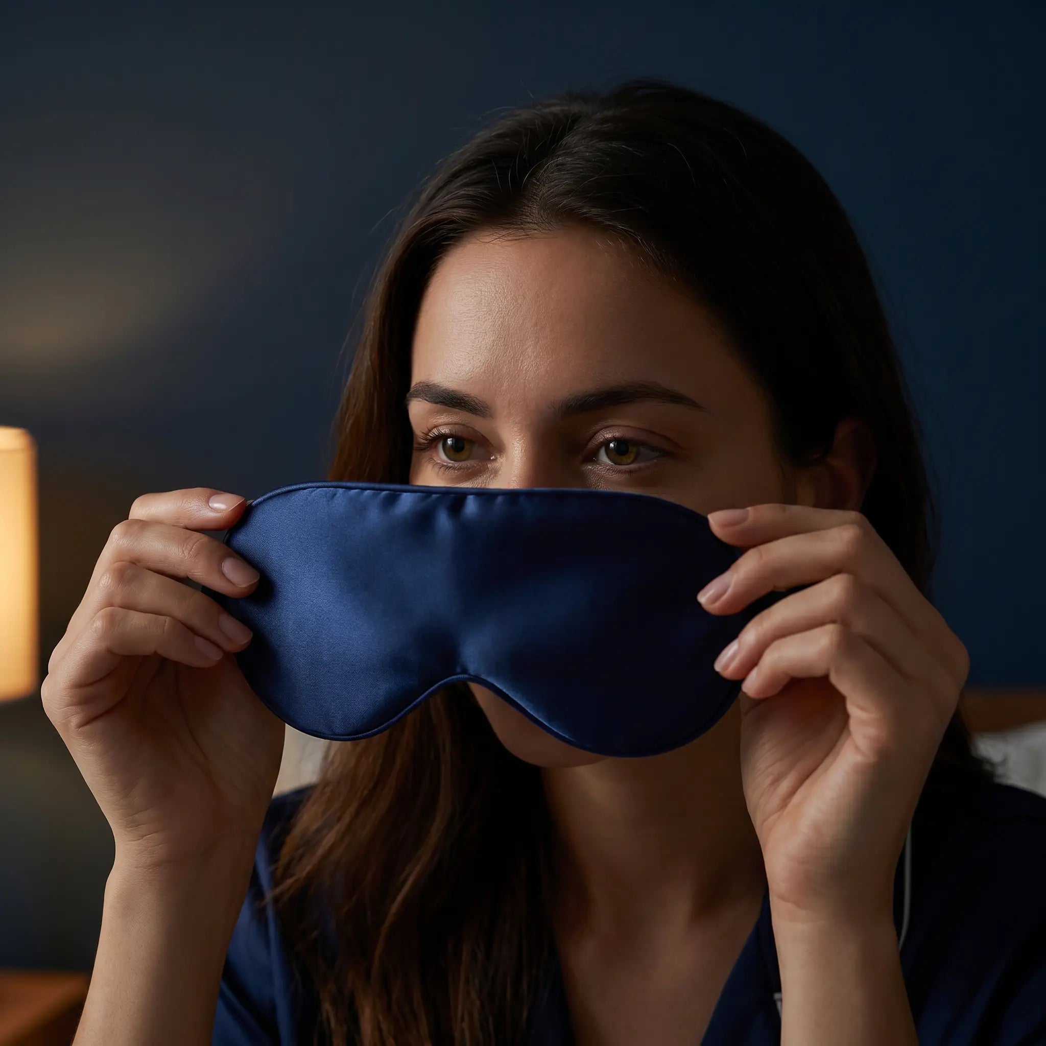 Masque de Sommeil en Soie Sōmna