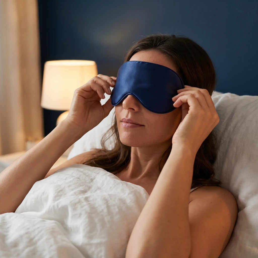 Masque de Sommeil en Soie Sōmna